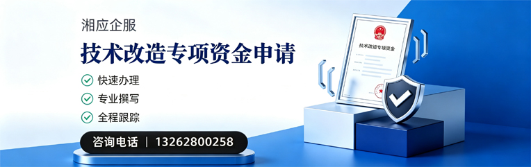 济南技术改造专项资金申报服务