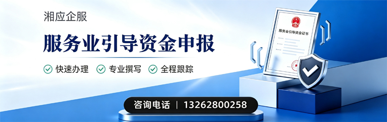 济南服务业引导资金申报服务