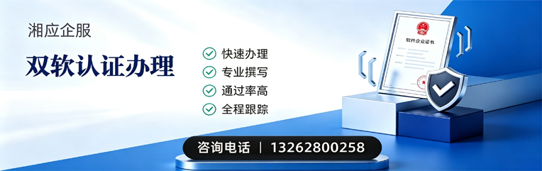 济南双软认证申报服务